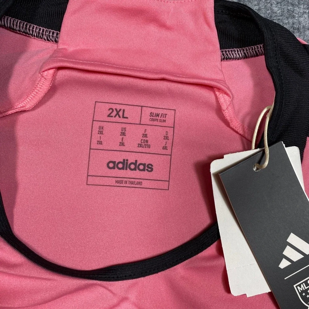 Adidas Inter Miami CF 2024 Home‎ Jersey Mens 2XL Pink MLS IU0190 New